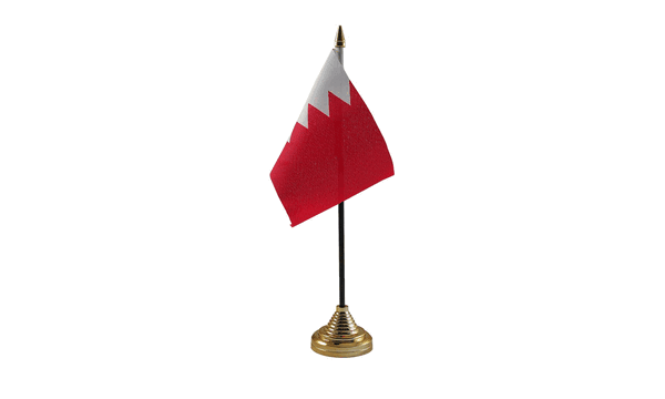 Bahrain Table Flags